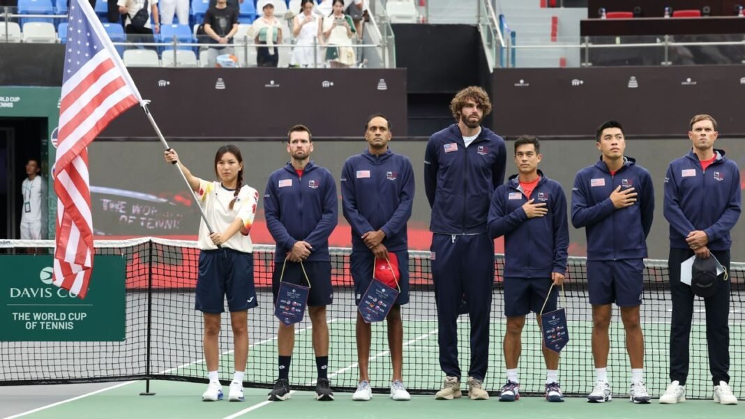 U.S. joins Spain, Germany in last eight of Davis Cup