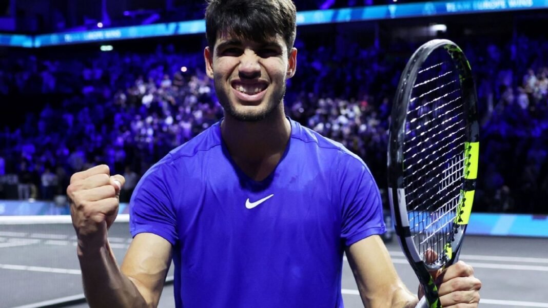 Carlos Alcaraz wins, clinches Laver Cup for Team Europe