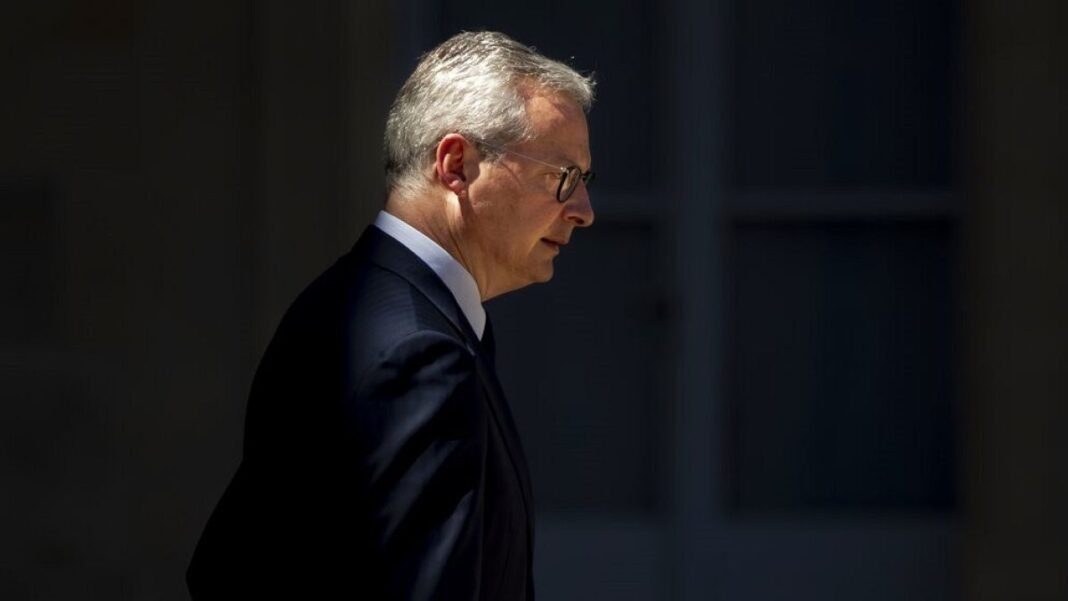 French Finance Minister Bruno Le Maire steps down