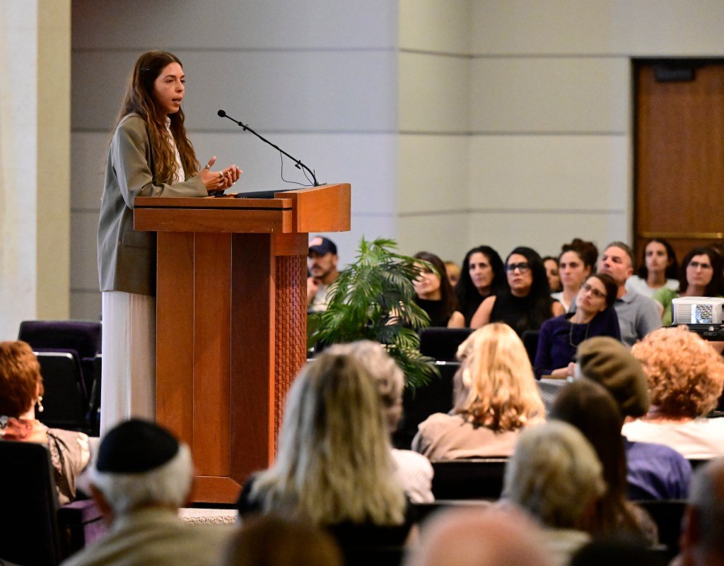 Israel-Hamas war hostage Moran Stella Yanai speaks in Denver