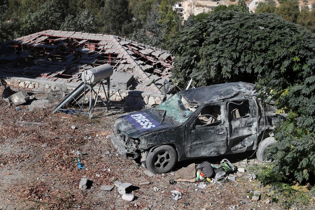 An Israeli airstrike on a guesthouse for journalists in southern Lebanon kills 3