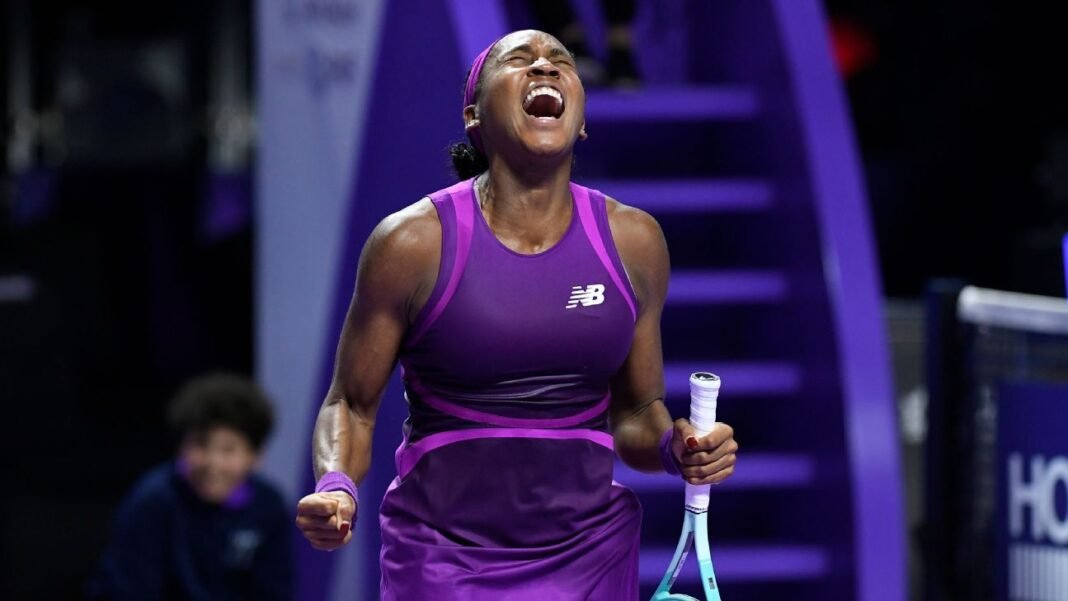 Gauff wins WTA Finals title, while underdogs rule in last ATP events