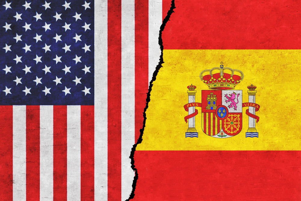 US threatens Spain over blocked port access for Israel-bound ships.