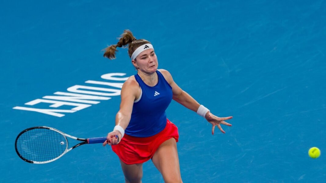 Karolina Muchova leads Czechs into semis vs. U.S. at United Cup