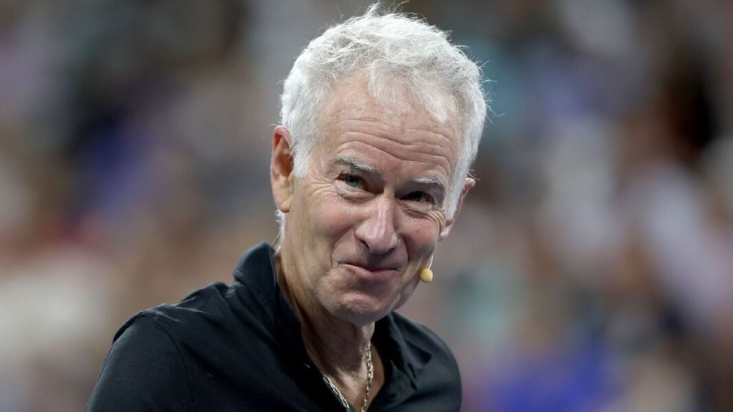 John McEnroe advocates for tennis commissioner
