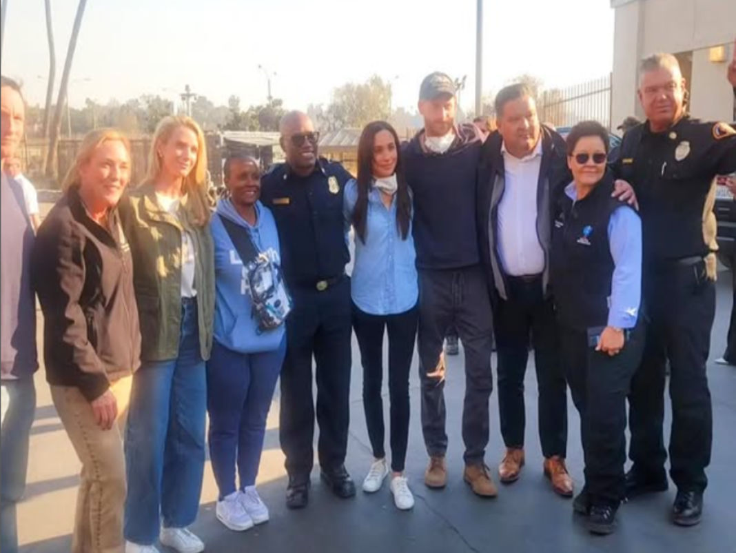 Harry and Meghan offer their support to LA fire evacuees