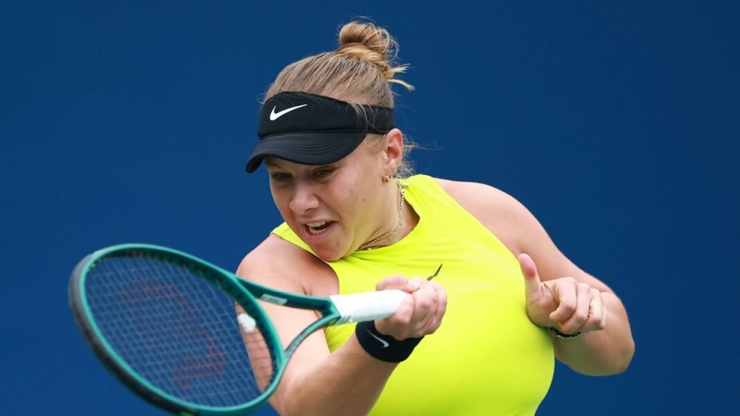 Amanda Anisimova beats Jelena Ostapenko in Qatar final