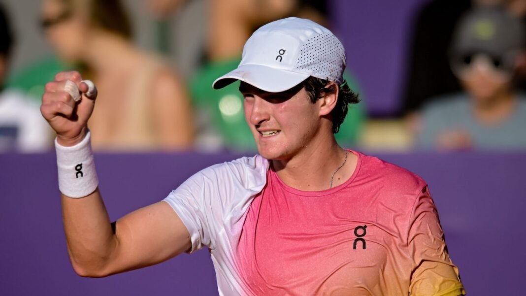 Brazilian teen João Fonseca wins first tour-level tennis title