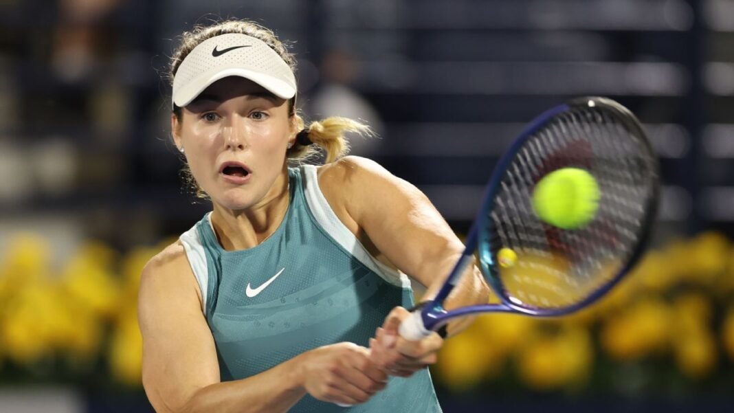 Elina Svitolina cruises into second round of Dubai Championships