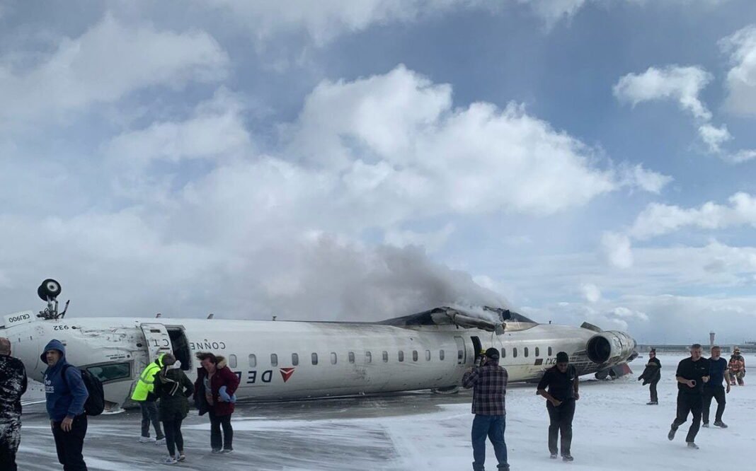 Delta Plane crash at Toronto Pearson: Multiple injuries reported