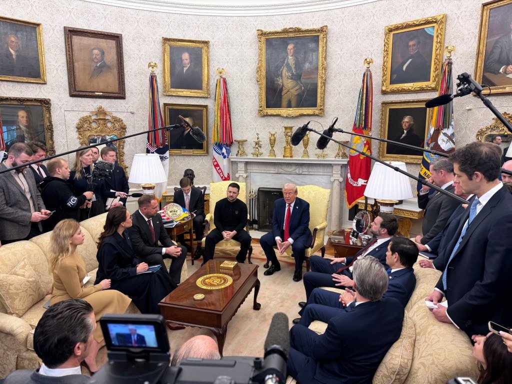 Watch: Trump and Vance call Zelenskyy ‘disrespectful’ in Oval Office meeting