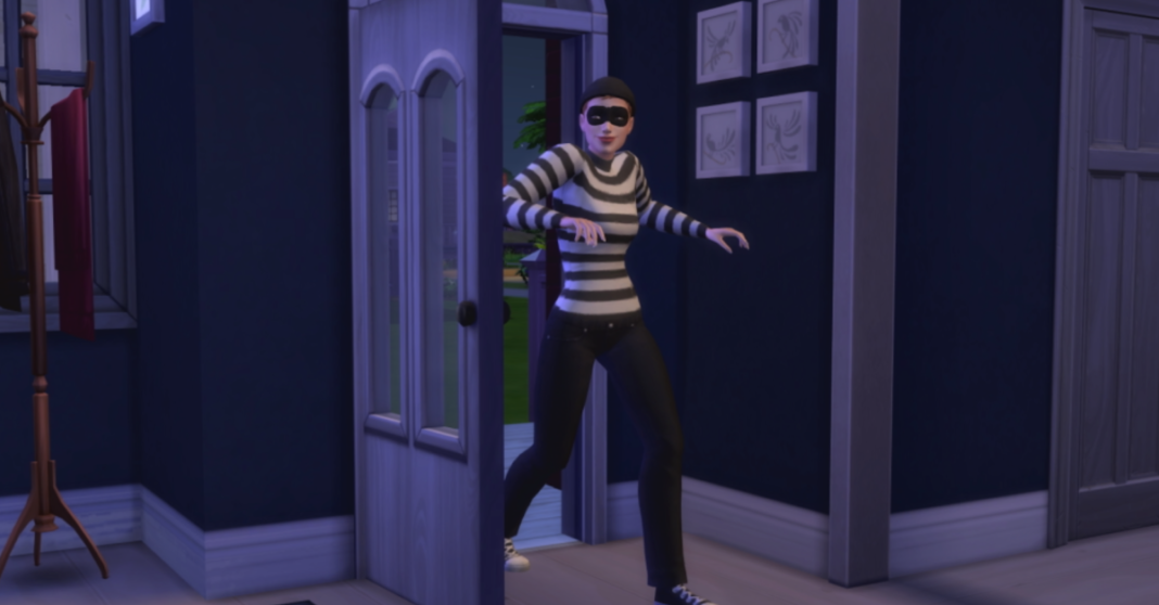 The burglar returns to The Sims 4 after a decade of fan demand