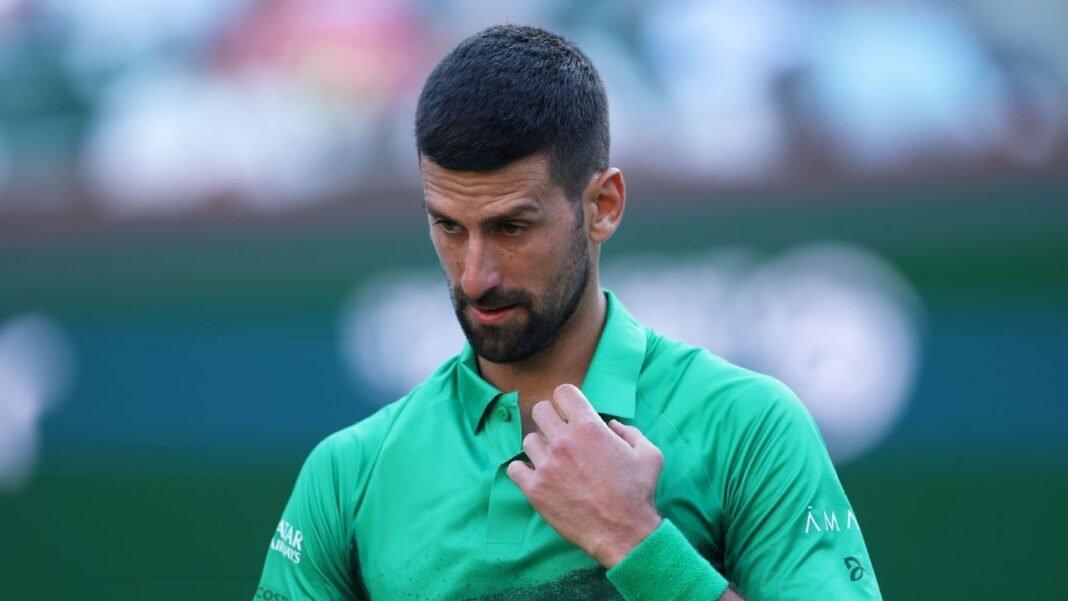 Novak Djokovic upset by Botic Van De Zandschulp at Indian Wells