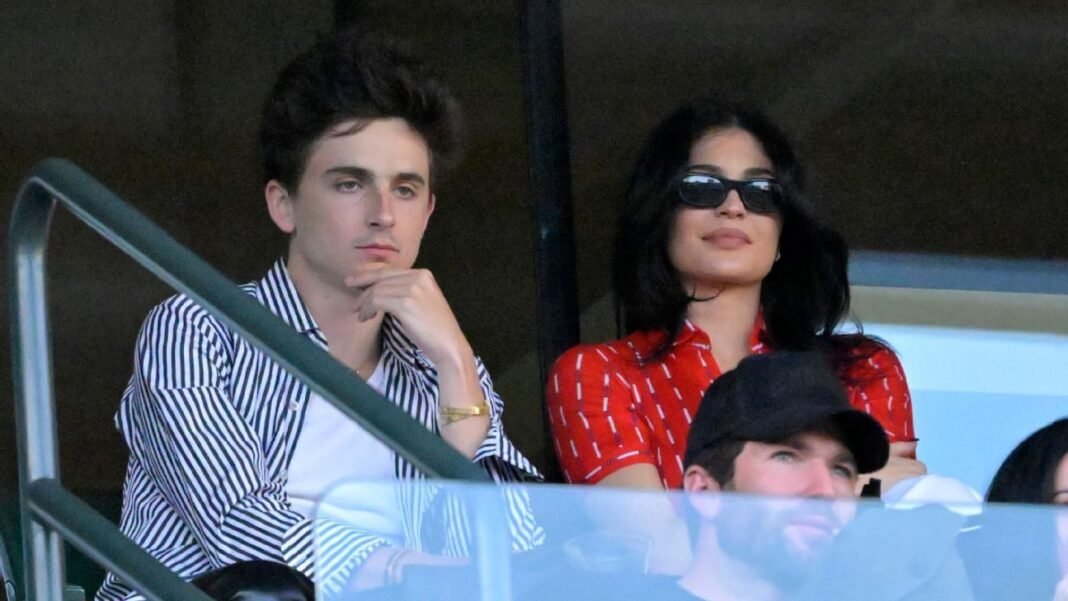 Timothée Chalamet, Kylie, Kendall Jenner take in BNP Paribas Open