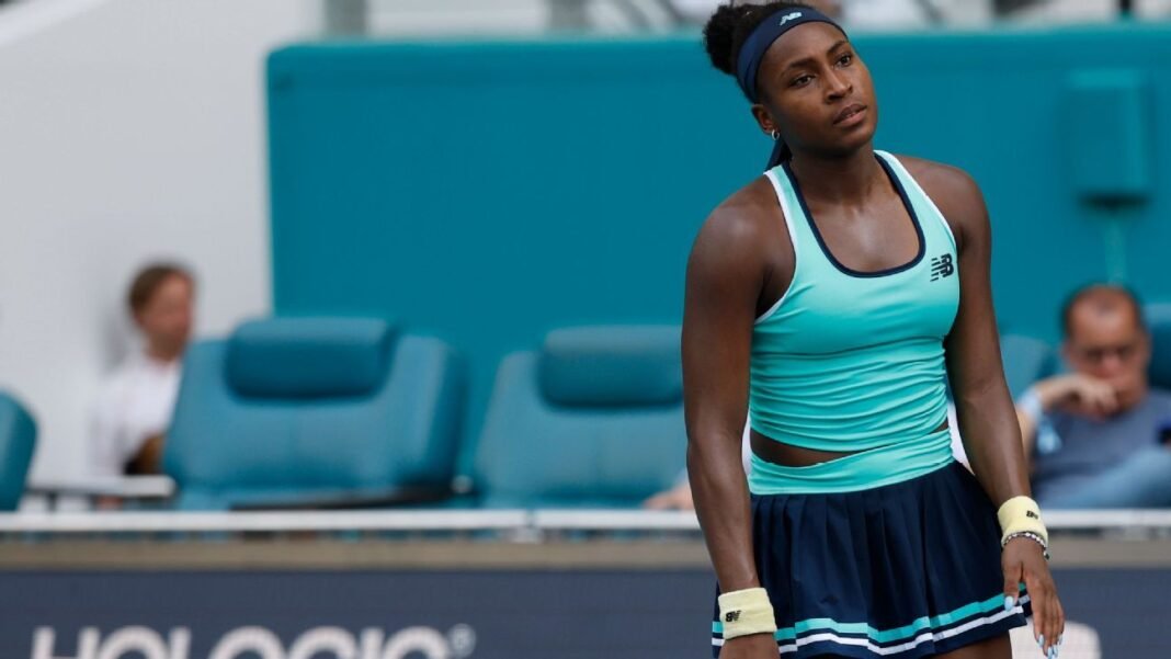 Coco Gauff among American women to fall in Miami Open 4th round