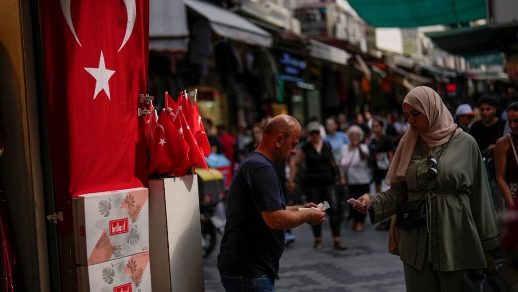 Turkey cuts interest rate to 42.5% after inflation hits two-year low