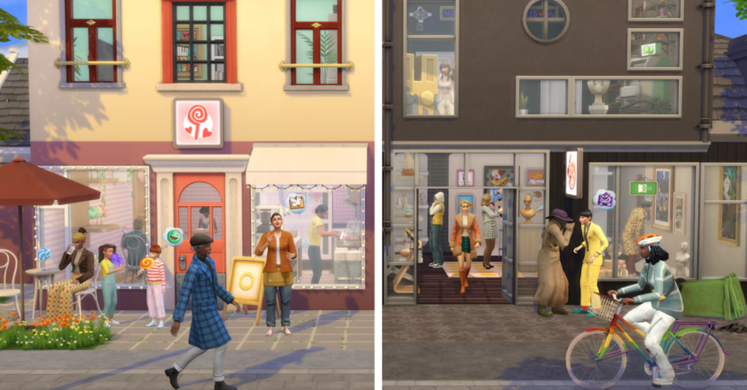 The trials and tribulations of setting up The Sims 4’s small businesses