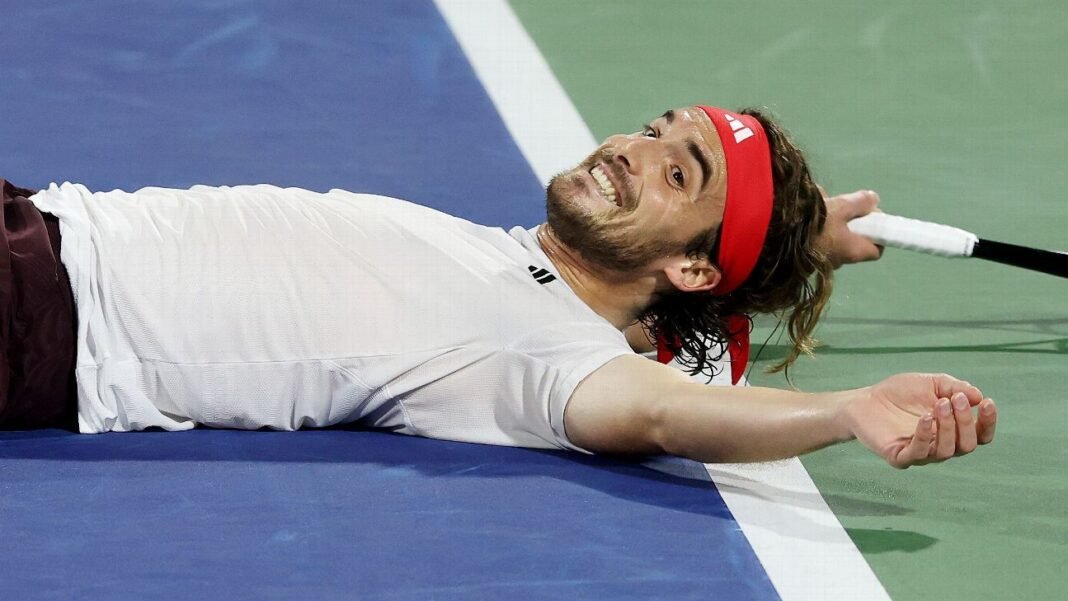 Tsitsipas earns first ATP 500 title, wins Dubai Championships