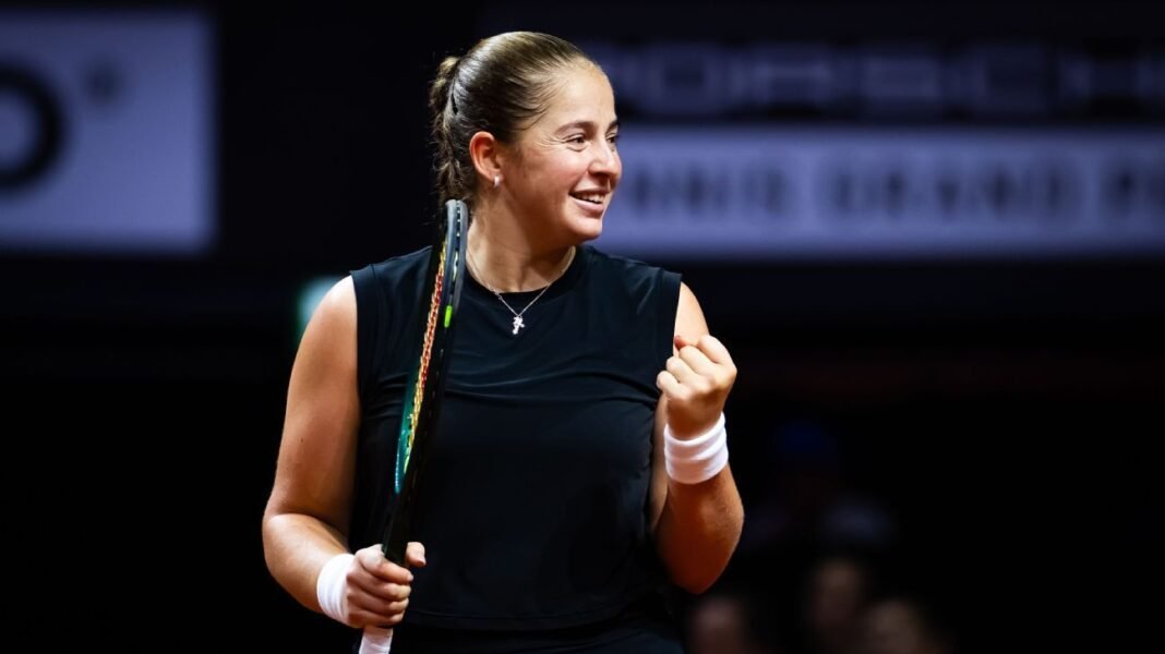 Jelena Ostapenko, Aryna Sabalenka reach Stuttgart Grand Prix final