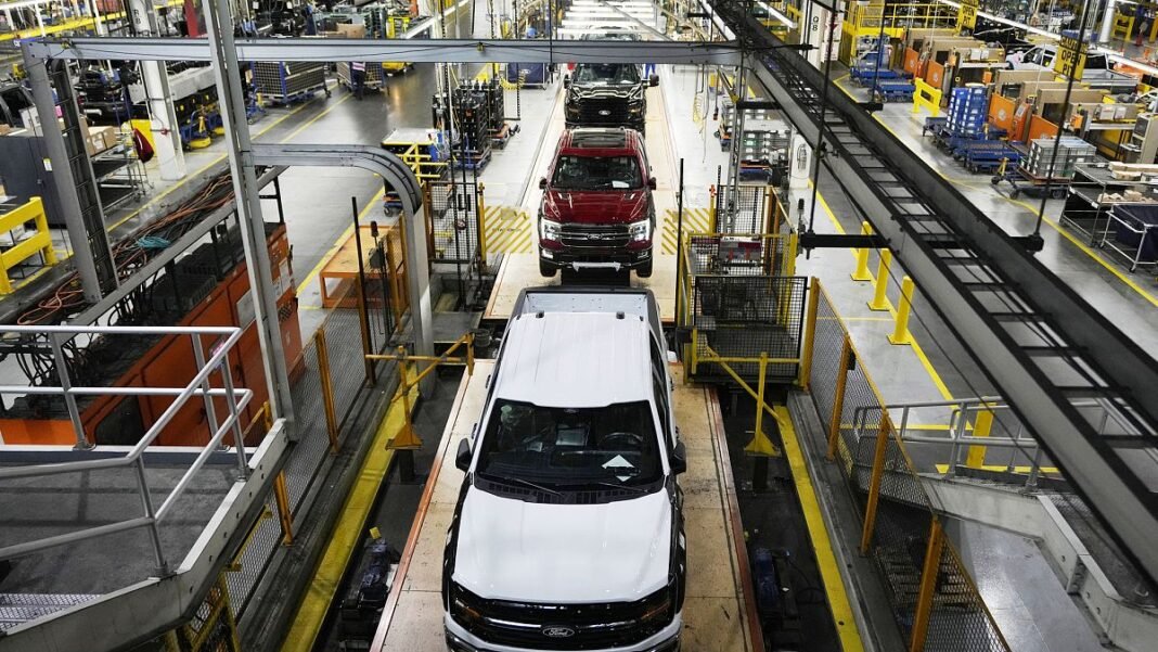 Automakers report stellar sales ahead of Trump's tariffs taking effect