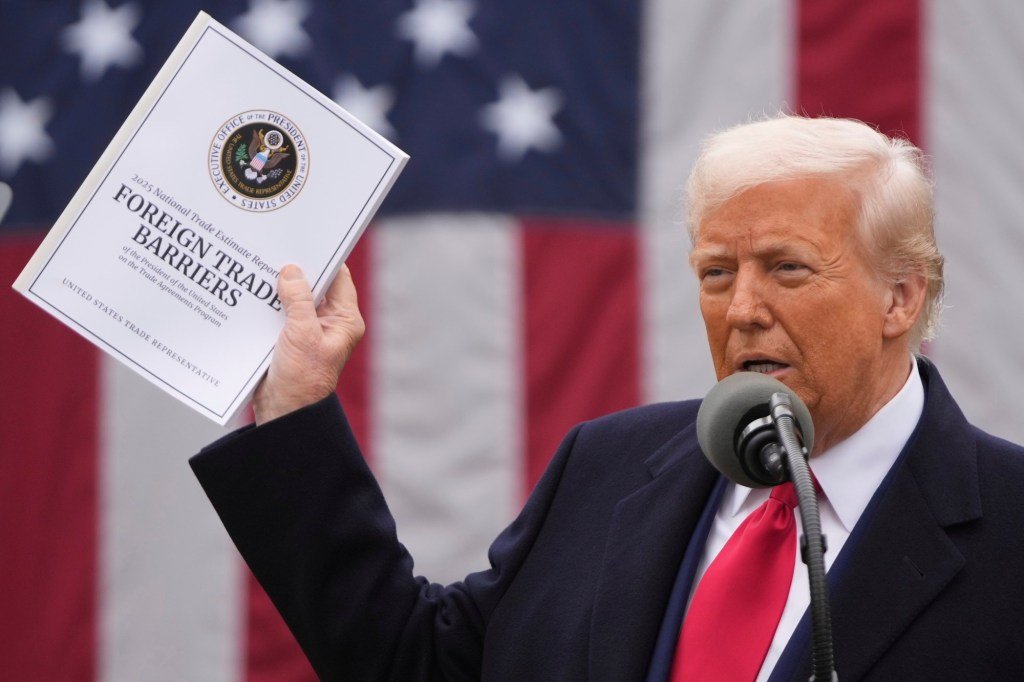 Watch: Trump announces new ‘reciprocal’ tariffs in financial and political gamble