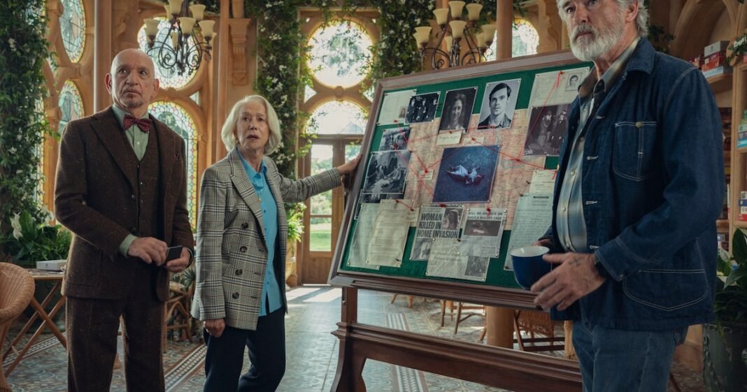 The Thursday Murder Club Teaser Trailer Previews Pierce Brosnan & Helen Mirren Netflix Movie