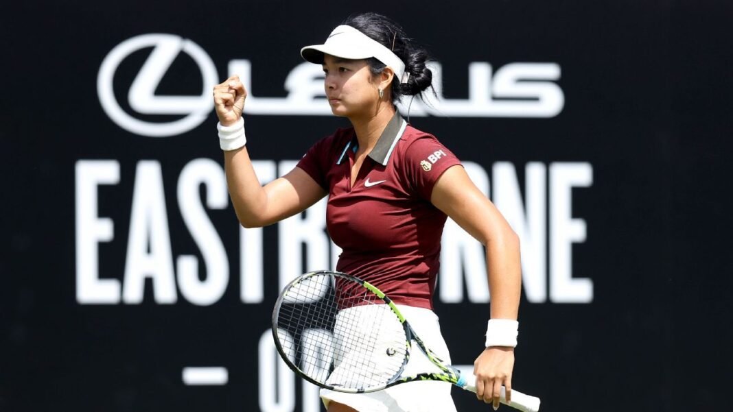 Alex Eala overpowers Dayana Yastremska advances to Eastbourne Open semifinals
