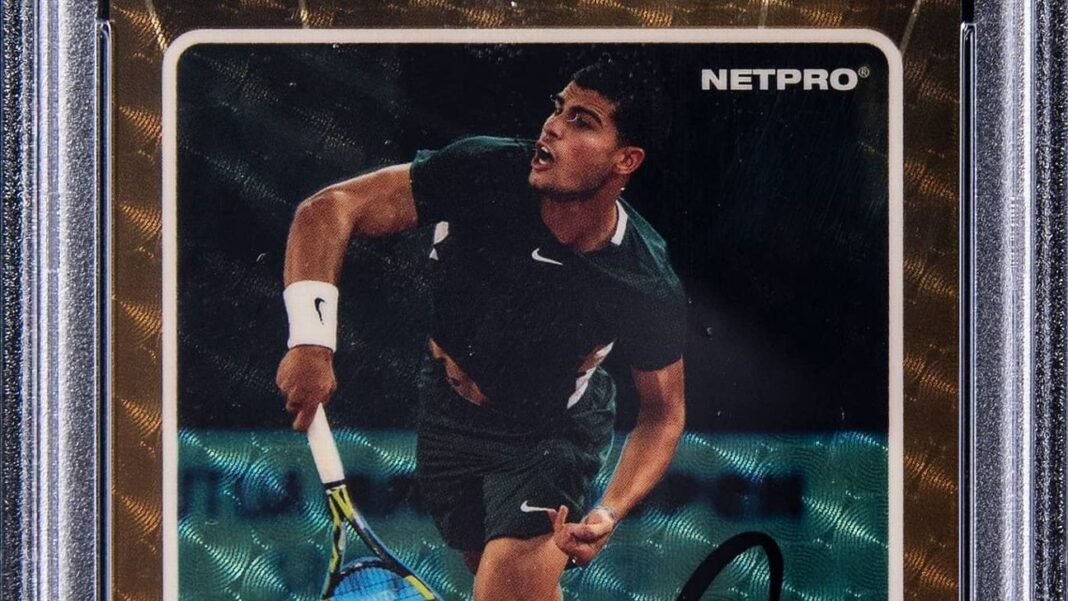Carlos Alcaraz card sells for record $237,907