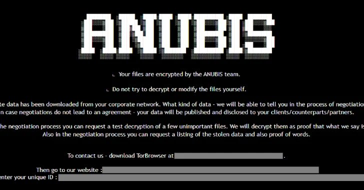 Anubis Ransomware Encrypts and Wipes Files, Making Recovery Impossible Even After Payment
