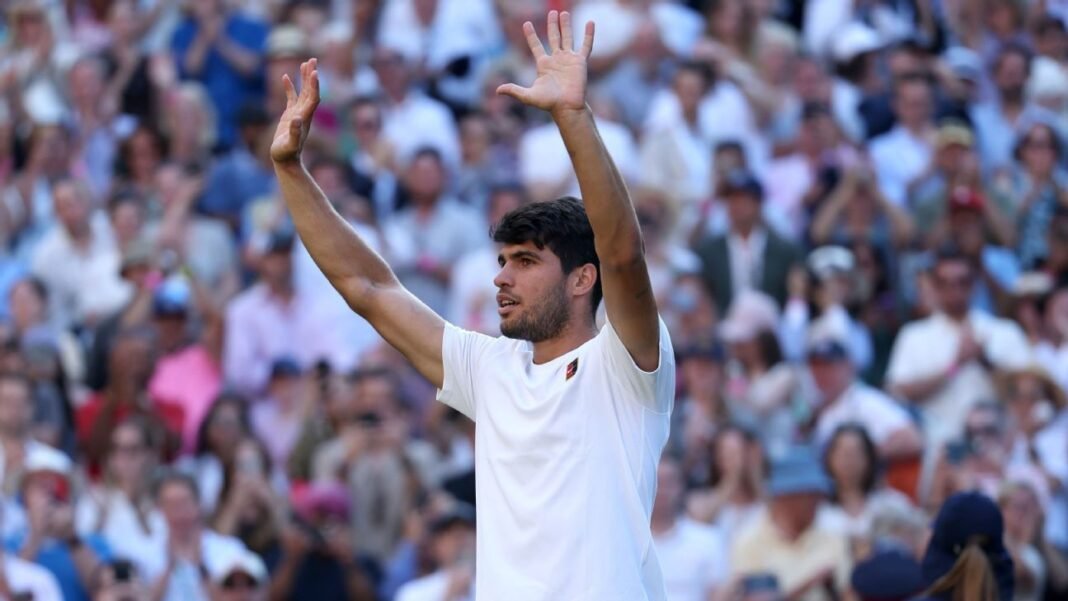 Carlos Alcaraz cruises past Cam Norrie, into Wimbledon semis