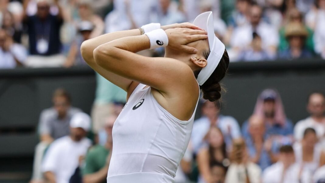 Belinda Bencic beats Mirra Andreeva to reach Wimbledon semis