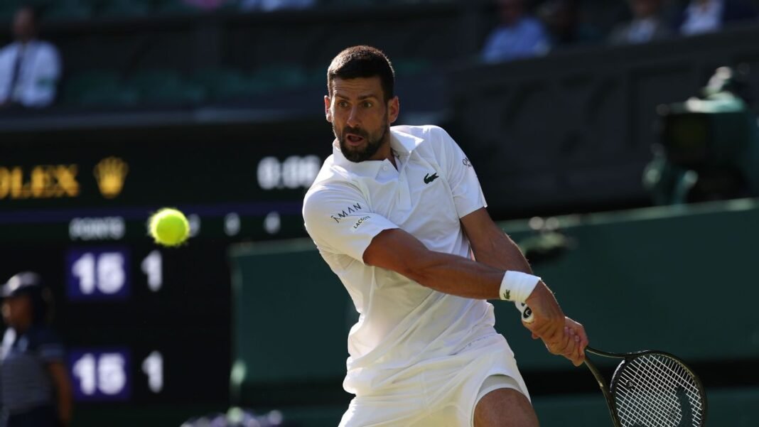 Novak Djokovic: 'Hopefully' not my last match at Wimbledon