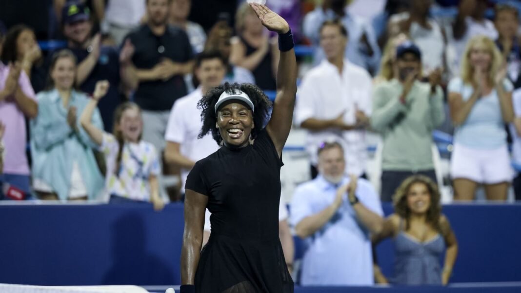 Venus Williams awarded wild-card entry for Cincinnati Open