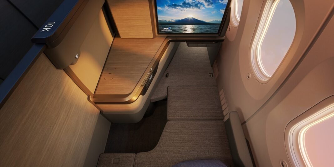 A First Look at ANA Airways’ the Room FX Business Class