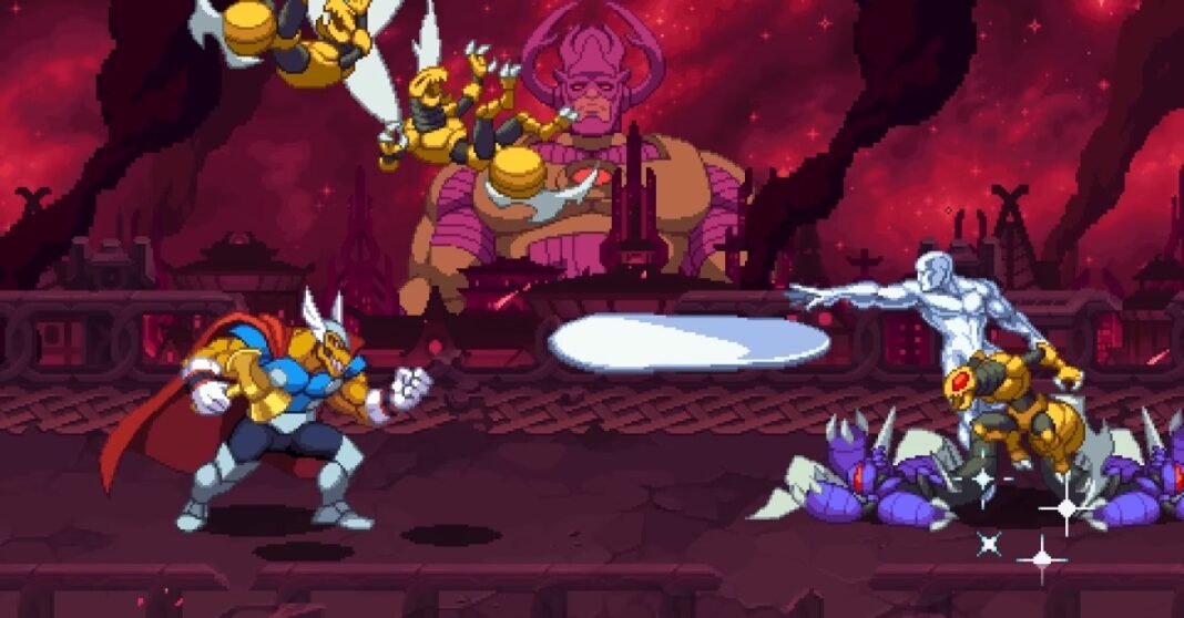 Marvel’s great-looking retro beat-’em-up makes the best Thor playable