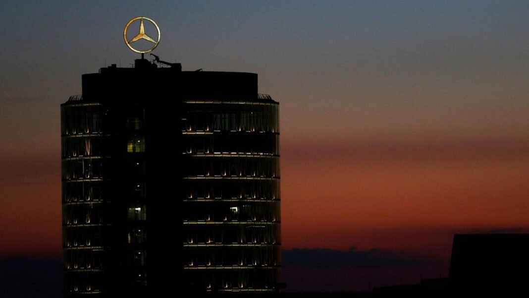 Mercedes sees profits slump by more than half amid US tariff turmoil
