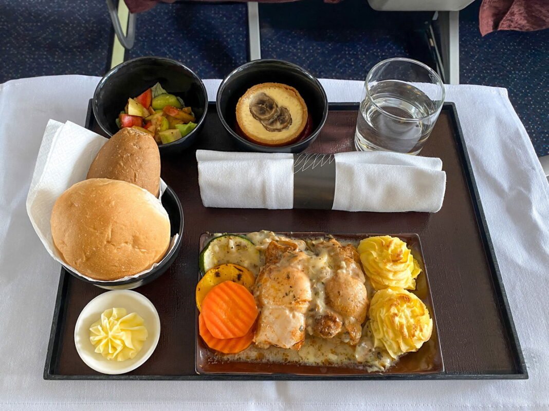 Warning: avoid most food items on aeroplanes and don’t drink the tap water