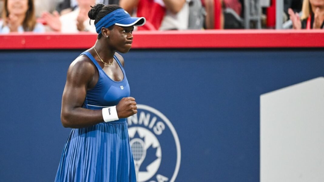 Victoria Mboko upsets Coco Gauff, reaches Montreal quarters